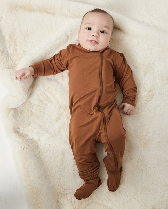 Baby Cozy Footie Zippered One Piece | Soft & Comfortable Infant Outfit