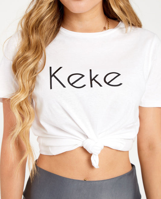 T-Shirt Blanc Keke