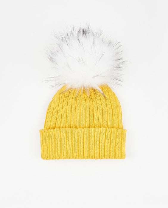 Knit Beanie Mustard