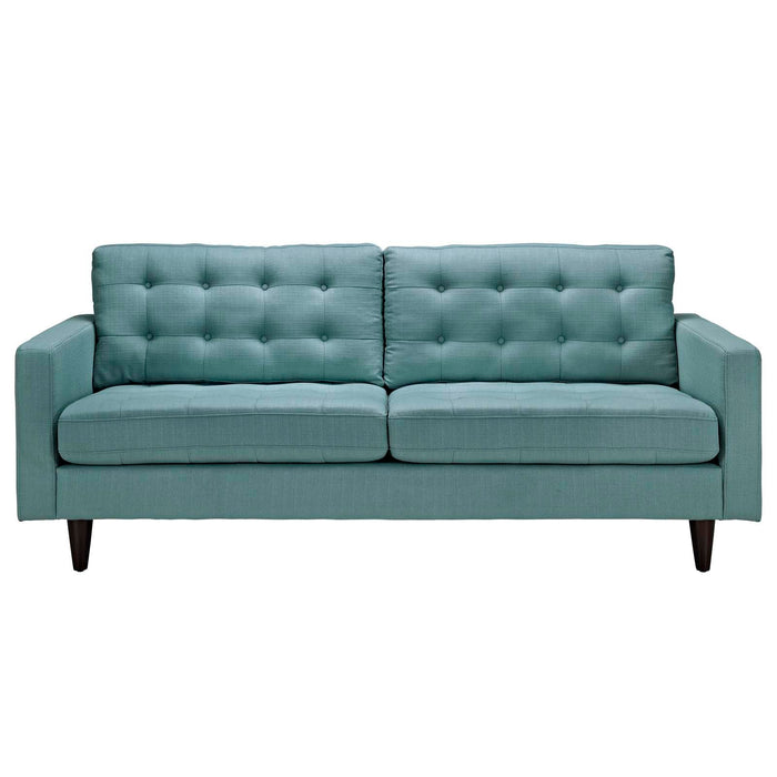 Empress Upholstered Fabric Sofa