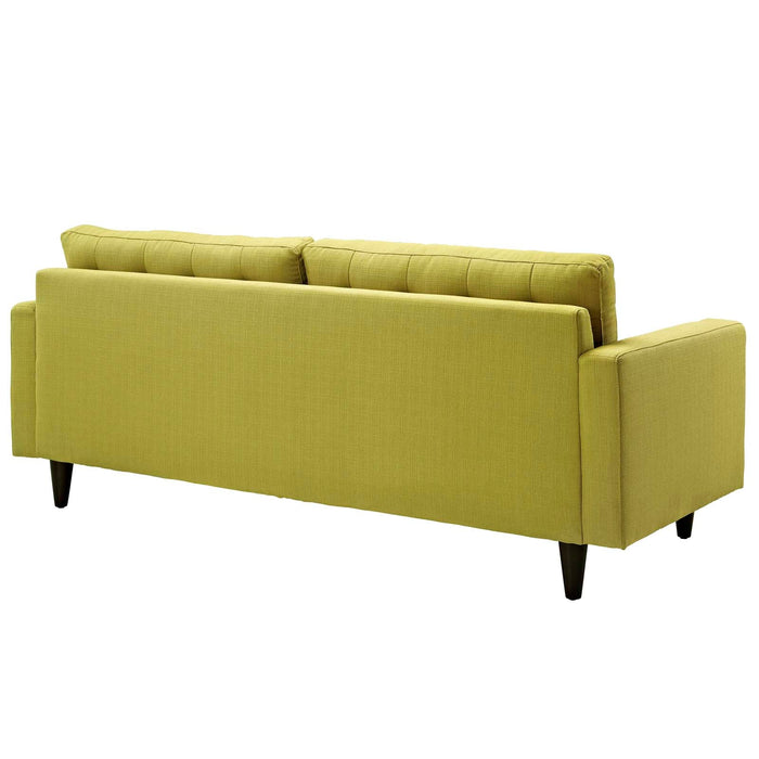 Empress Upholstered Fabric Sofa