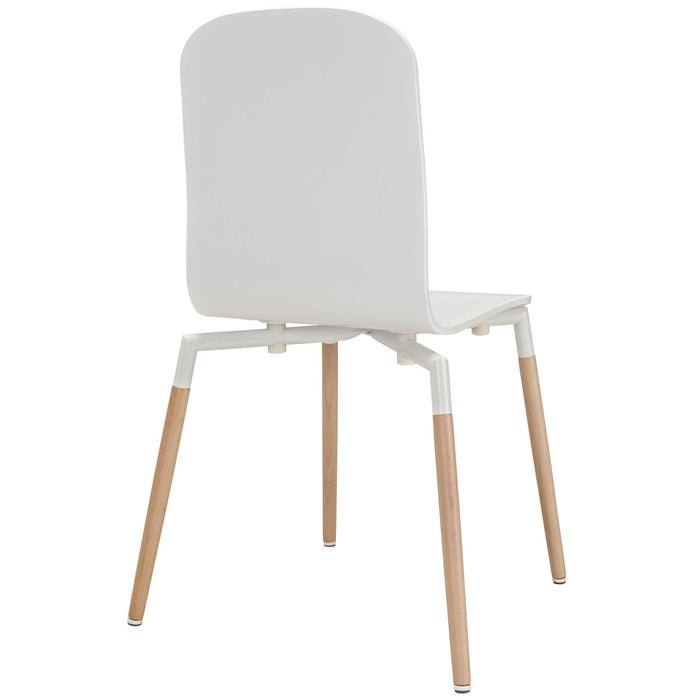 Stack Dining Wood Side Chair