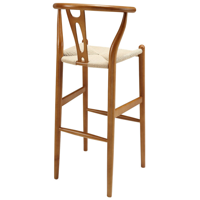 Amish Wood Bar Stool