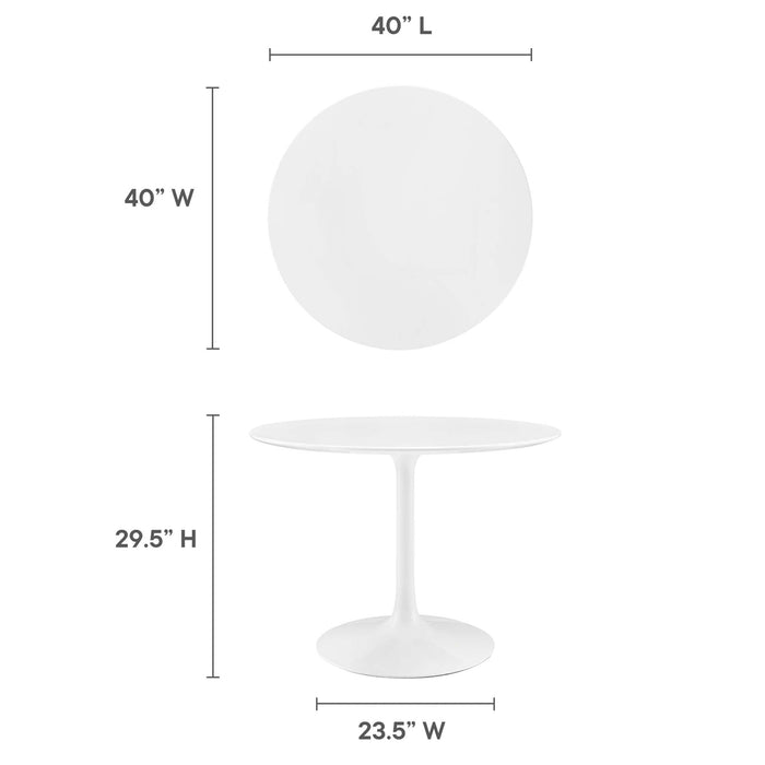 Lippa Round 40" Dining Table