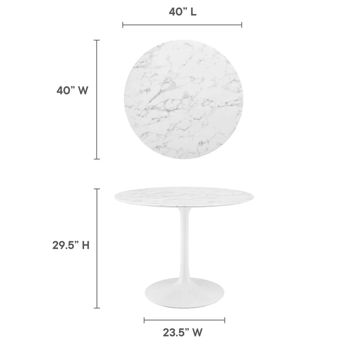 Lippa Round 40" Dining Table