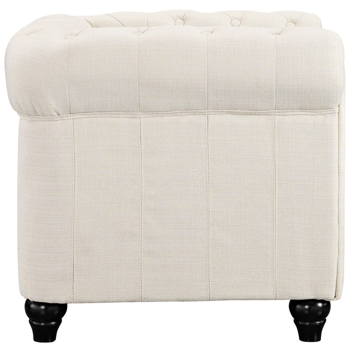 Earl Upholstered Fabric Armchair