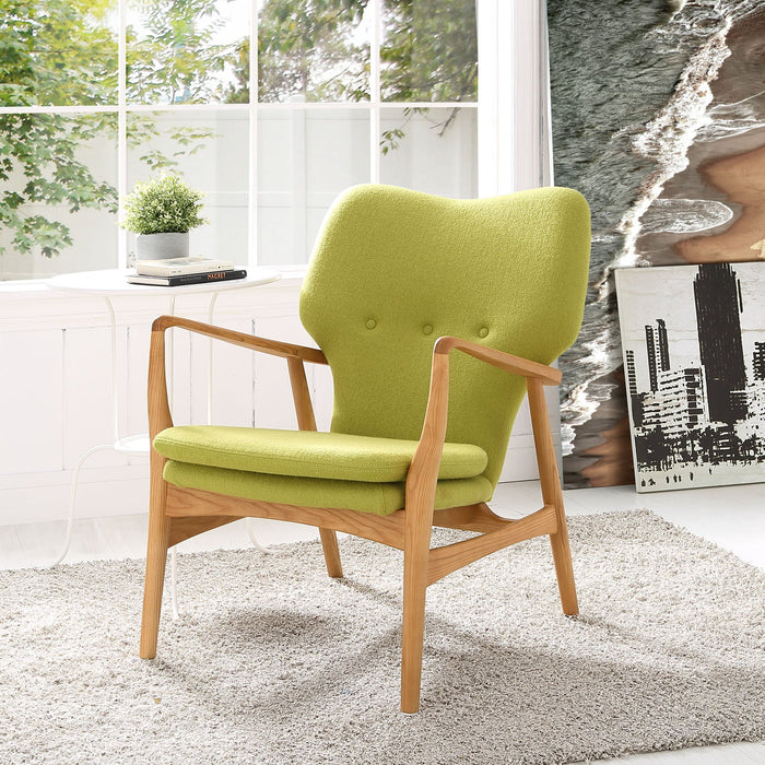 Heed Upholstered Fabric Lounge Chair