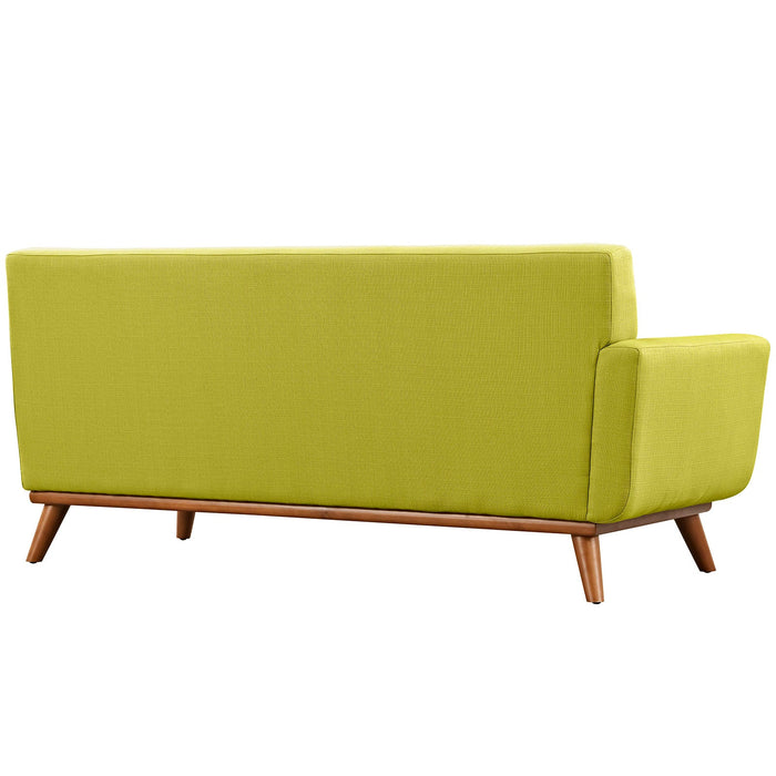 Engage Left-Arm Upholstered Fabric Loveseat