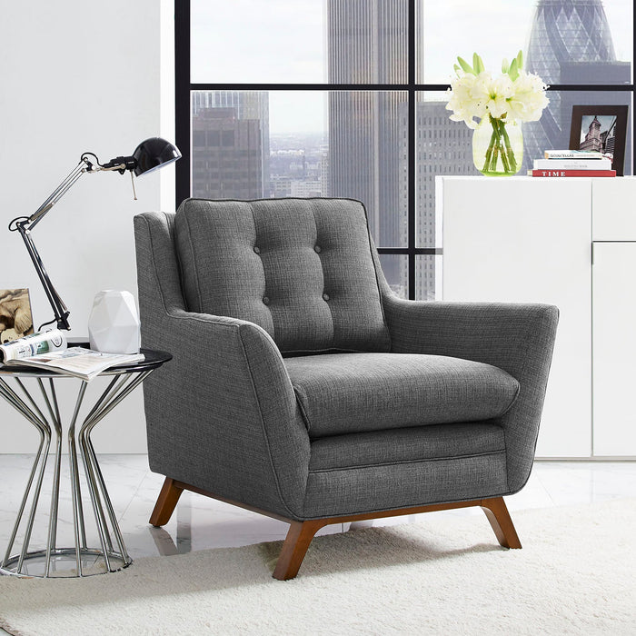 Beguile Upholstered Fabric Armchair