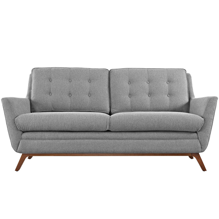 Beguile Upholstered Fabric Loveseat