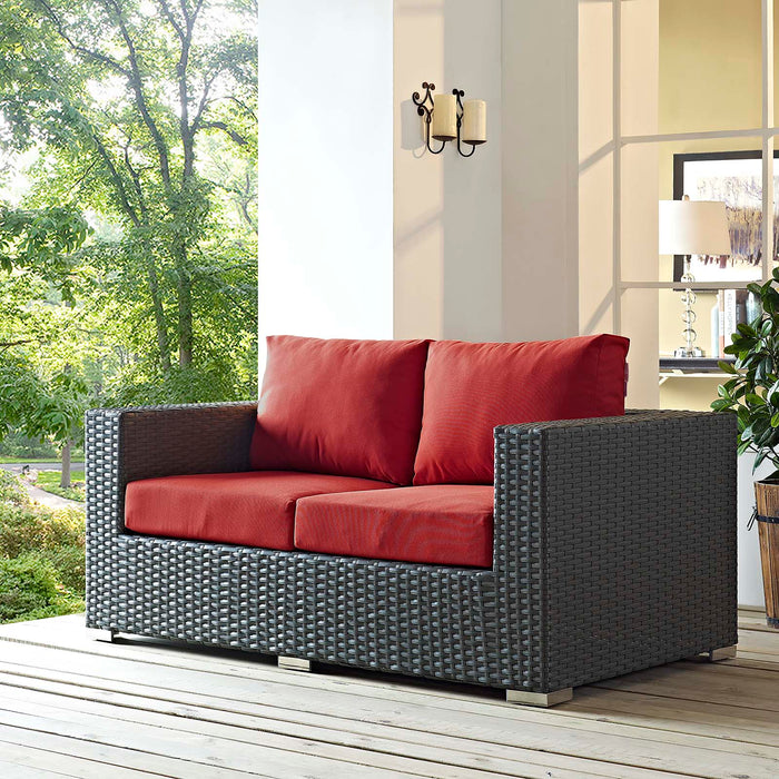 Sojourn Outdoor Patio Sunbrella® Loveseat