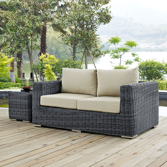 Summon Outdoor Patio Sunbrella® Loveseat