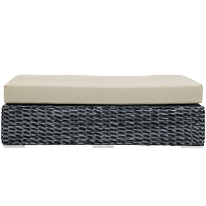 Summon Outdoor Patio Sunbrella® Rectangle Ottoman