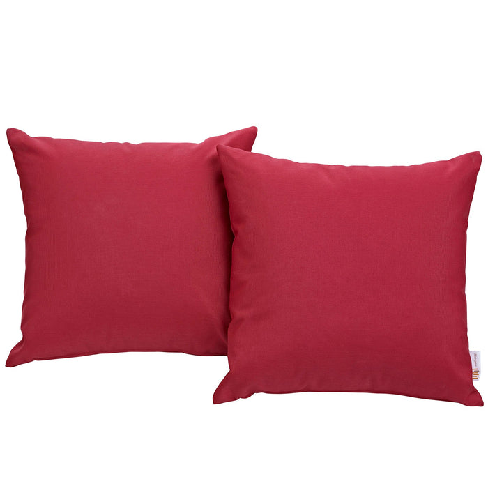 Convene Two Piece Outdoor Patio Pillow Set