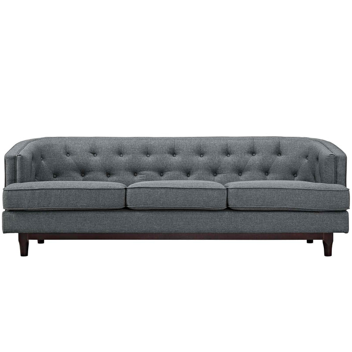 Coast Upholstered Fabric Sofa