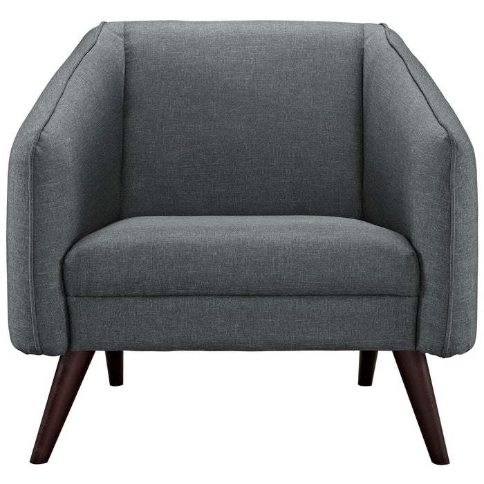 Slide Upholstered Fabric Armchair