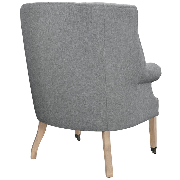 Chart Upholstered Fabric Lounge Chair