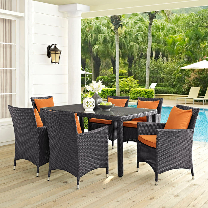 Convene 7 Piece Outdoor Patio Dining Set