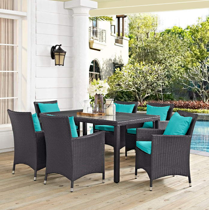 Convene 7 Piece Outdoor Patio Dining Set