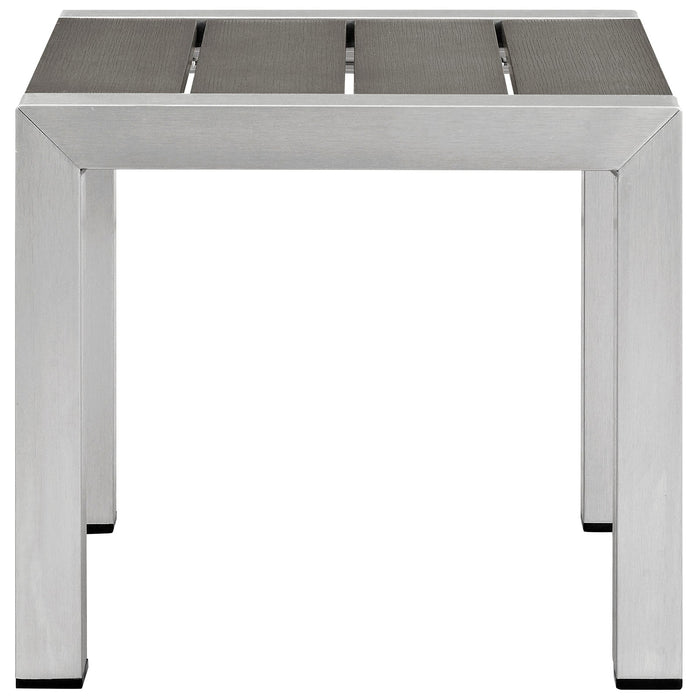 Shore Outdoor Patio Aluminum Side Table