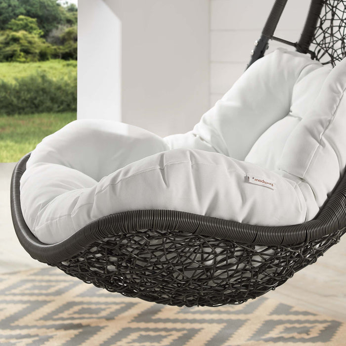 Abate Outdoor Patio Swing Chair With Stand