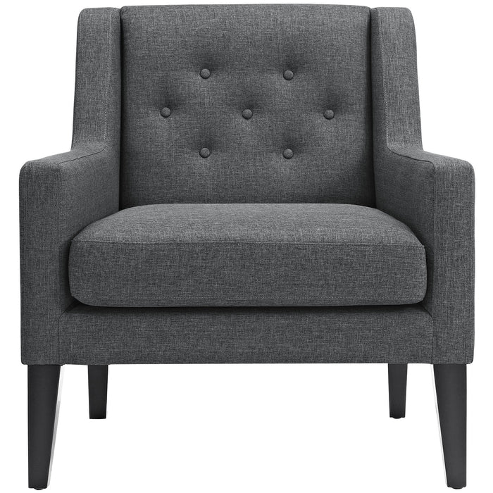 Earnest Upholstered Fabric Armchair