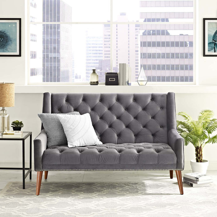 Peruse Performance Velvet Loveseat