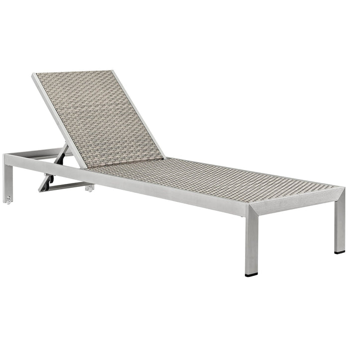 Shore Chaise Outdoor Patio Aluminum Set of 2