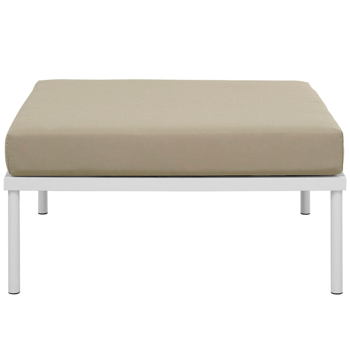 Harmony Outdoor Patio Aluminum Ottoman