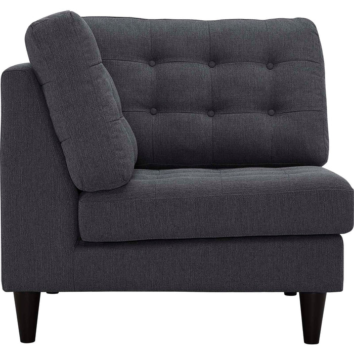 Empress Upholstered Fabric Corner Sofa