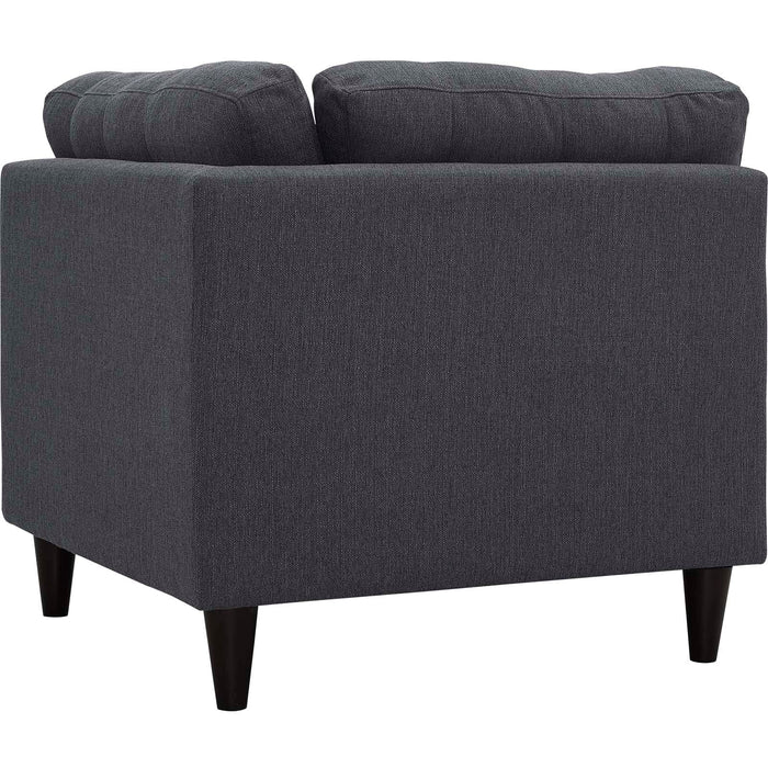 Empress Upholstered Fabric Corner Sofa