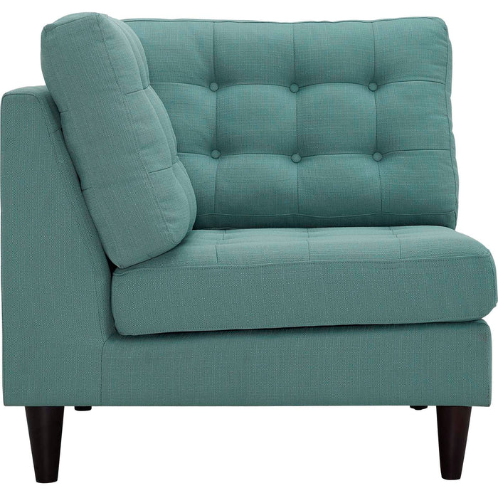 Empress Upholstered Fabric Corner Sofa