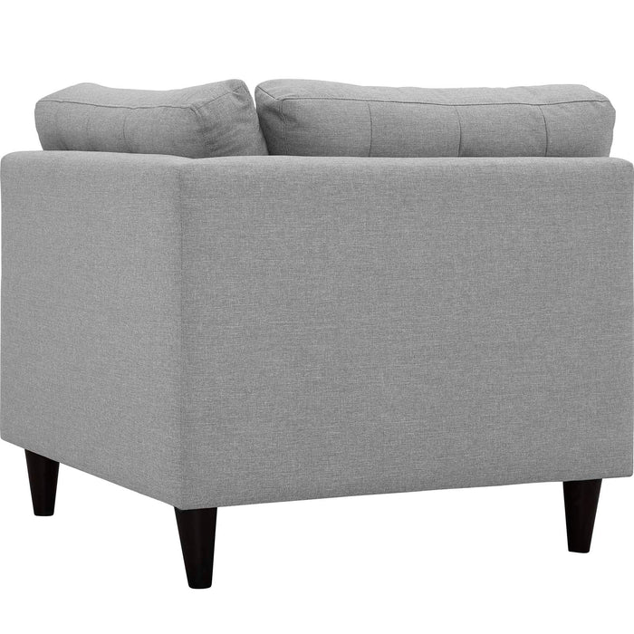 Empress Upholstered Fabric Corner Sofa