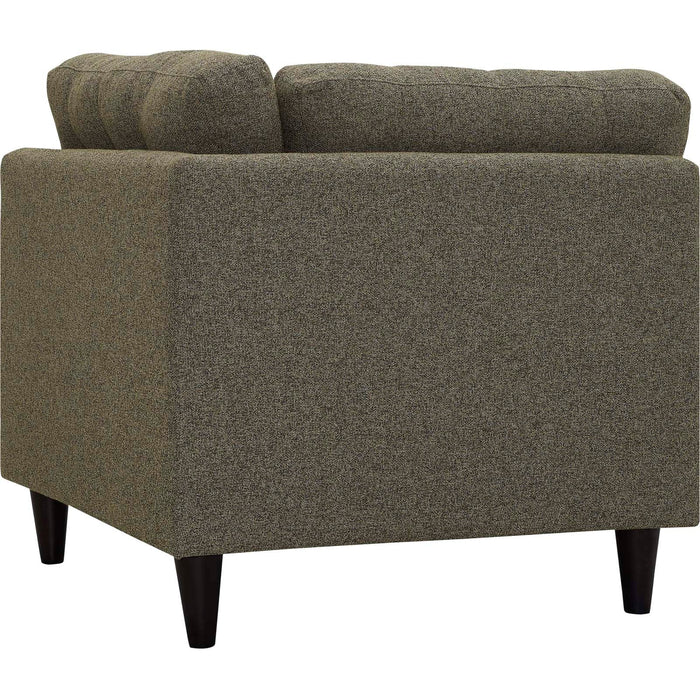 Empress Upholstered Fabric Corner Sofa