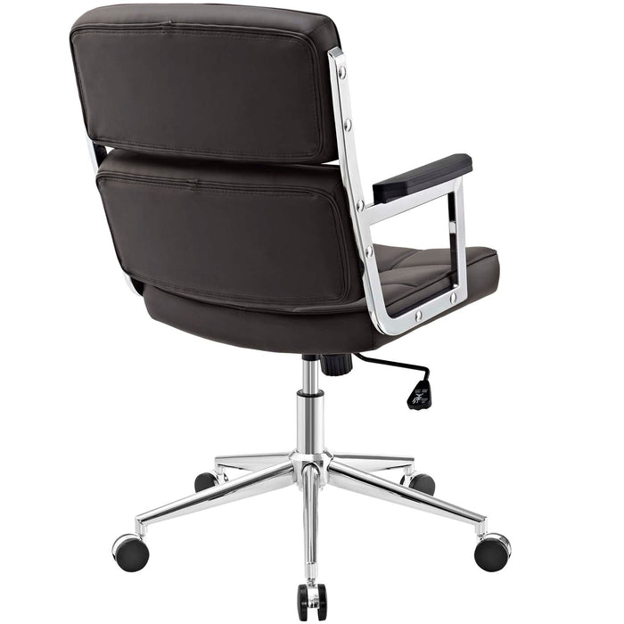 Portray Highback Upholstered Vinyl Office Chair