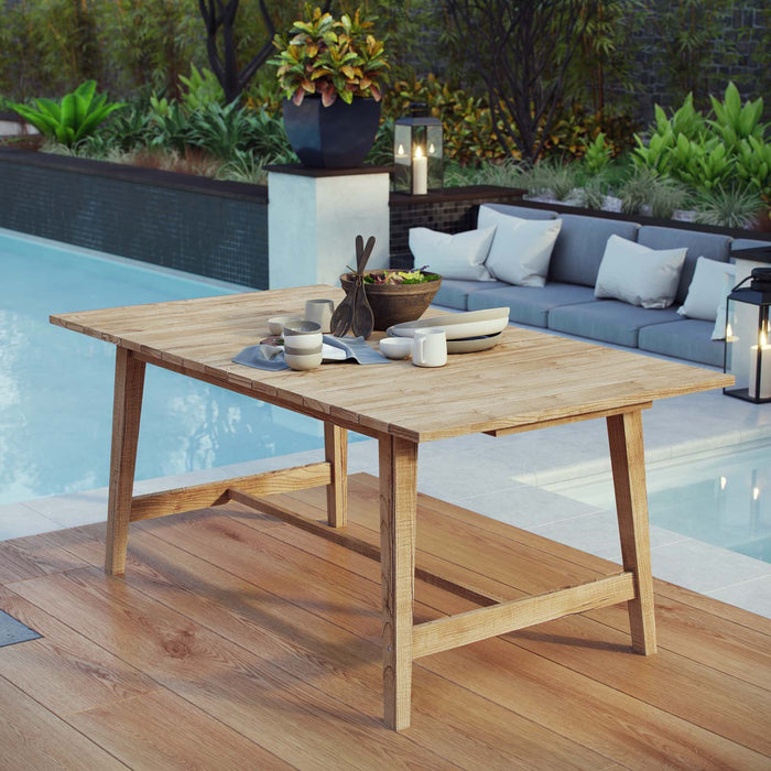 Dorset Outdoor Patio Teak Dining Table