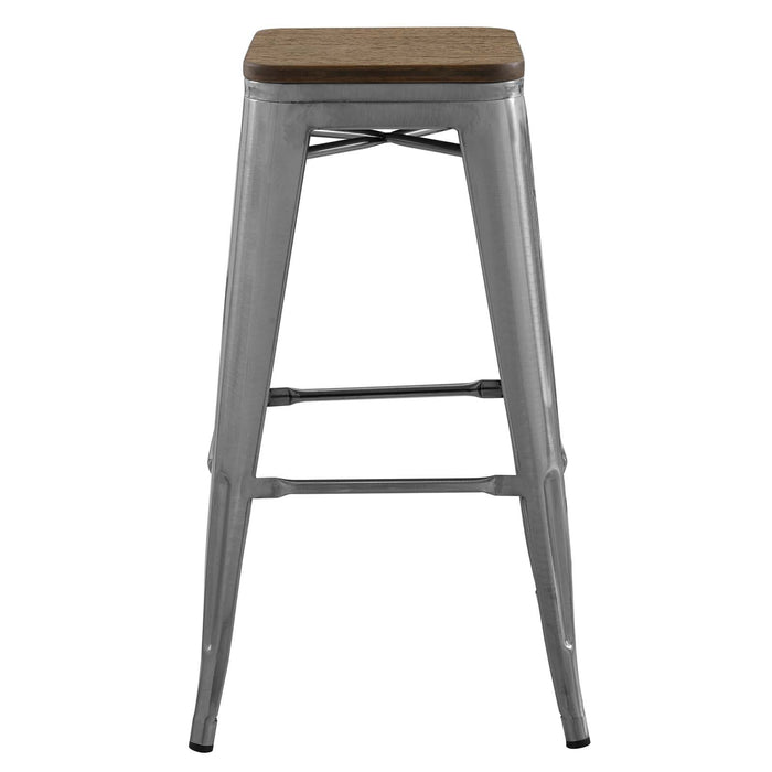 Promenade Backless Bar Stool