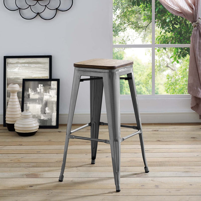 Promenade Backless Bar Stool