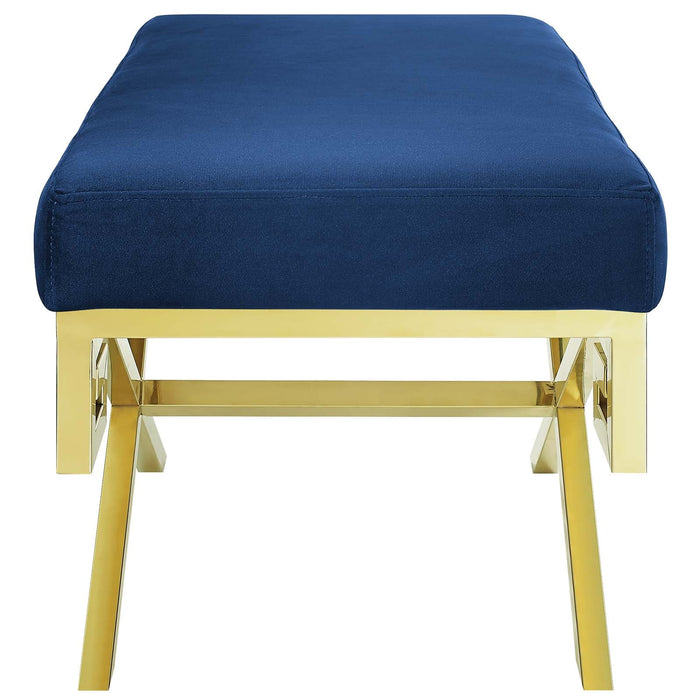 Rove Velvet Performance Velvet Bench