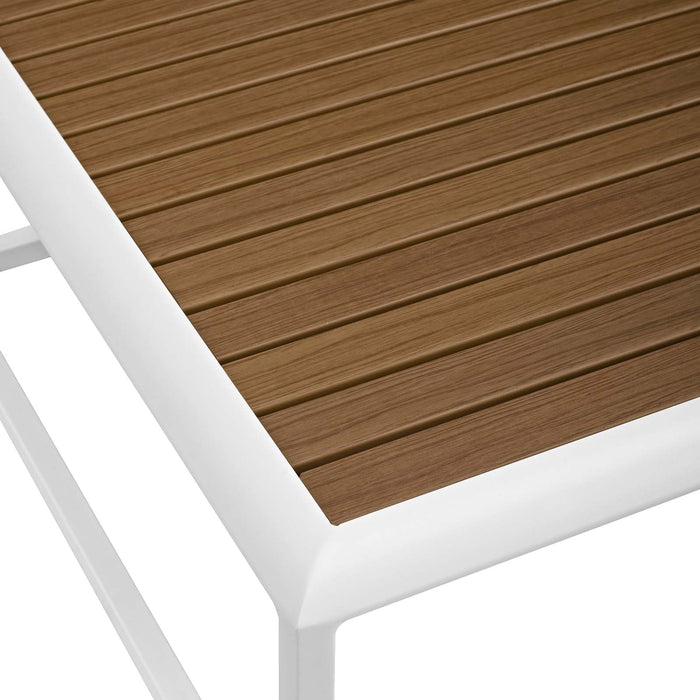 Stance Outdoor Patio Aluminum Coffee Table