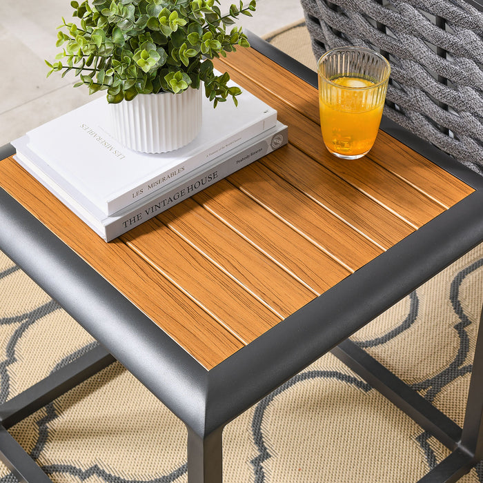 Stance Outdoor Patio Aluminum Side Table