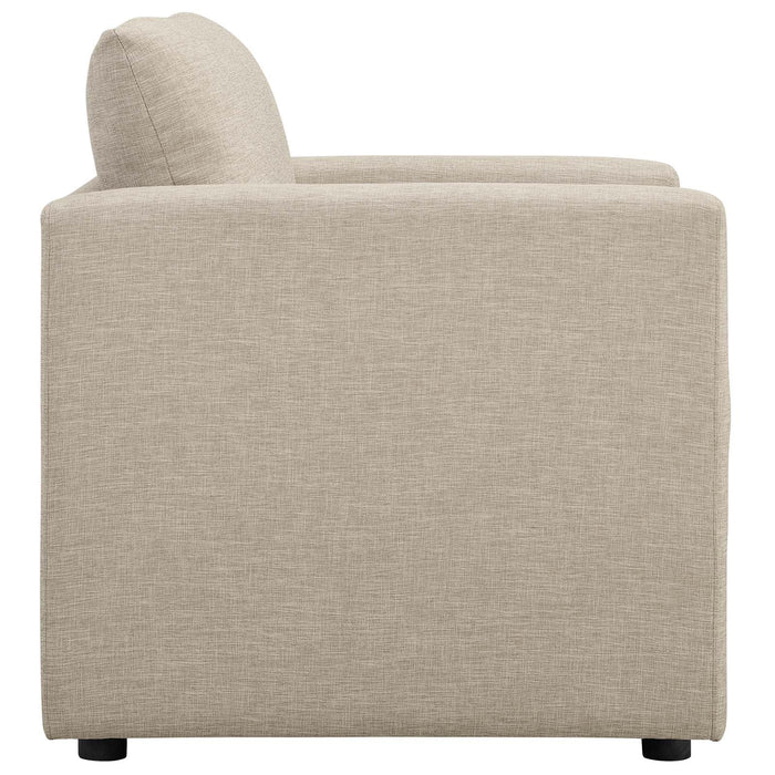 Activate Upholstered Fabric Armchair