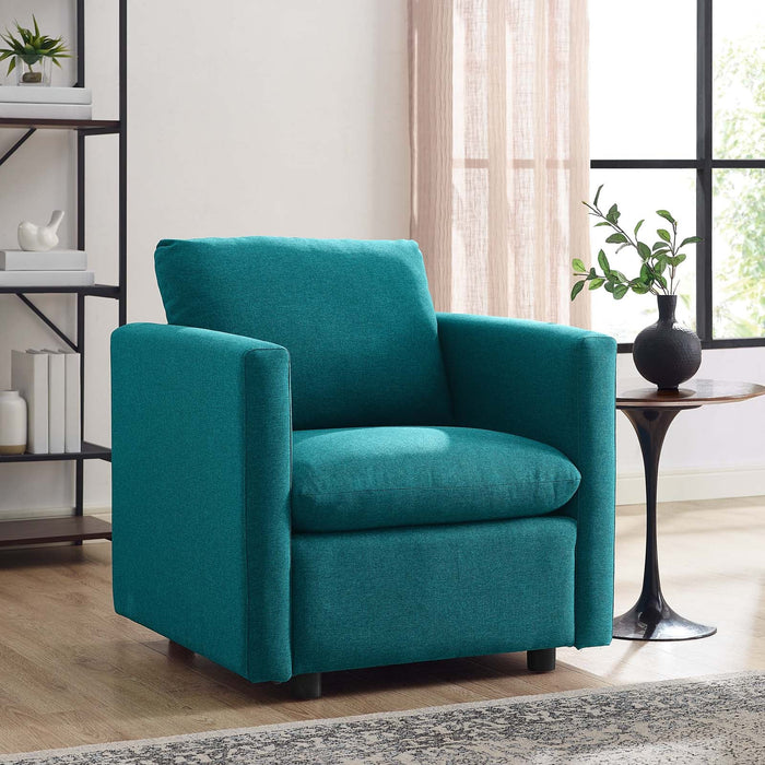 Activate Upholstered Fabric Armchair