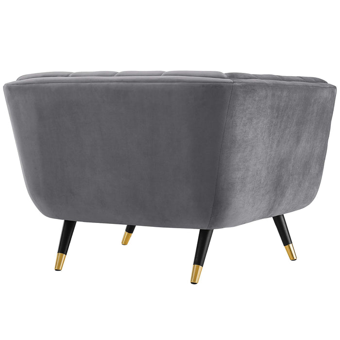 Adept Performance Velvet Armchair