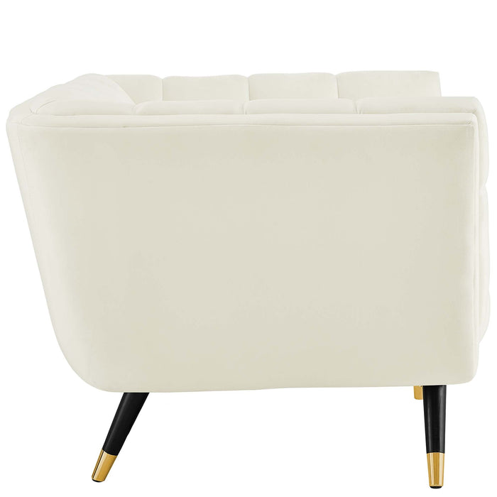 Adept Performance Velvet Armchair