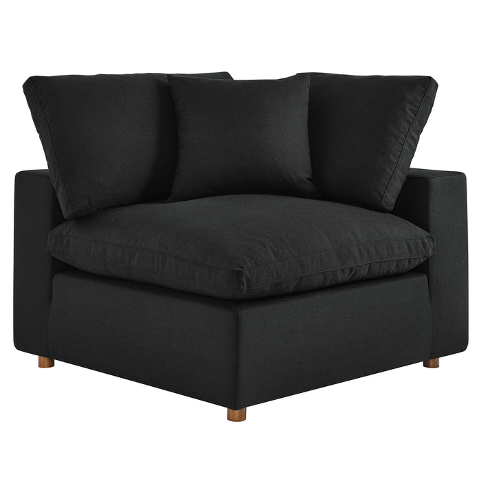 Commix Down Filled Overstuffed 5-Piece Armless Sectional Sofa