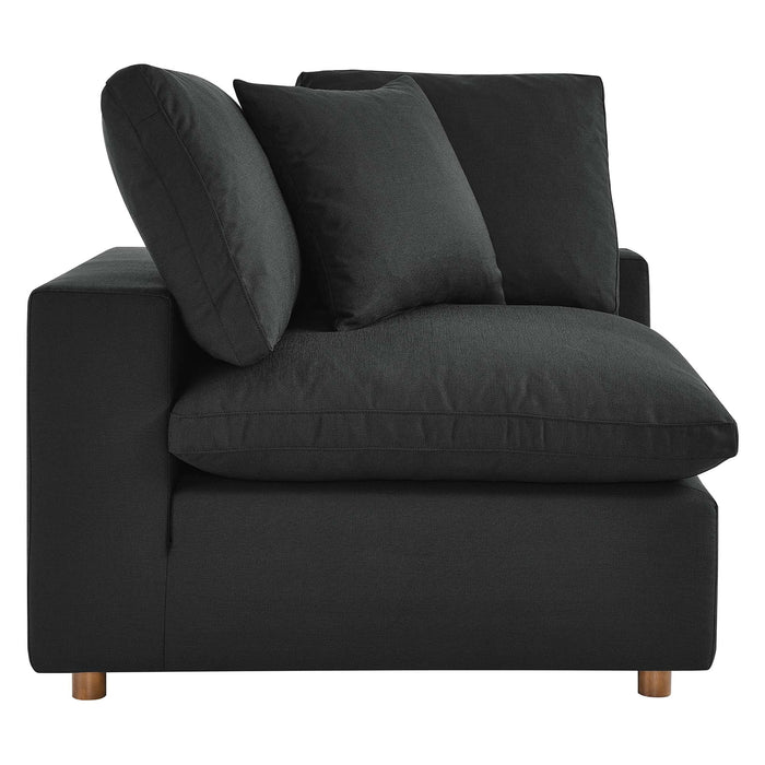 Commix Down Filled Overstuffed 5-Piece Armless Sectional Sofa