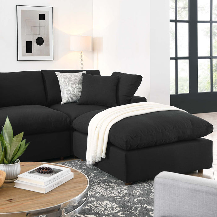 Commix Down Filled Overstuffed 7-Piece Sectional Sofa