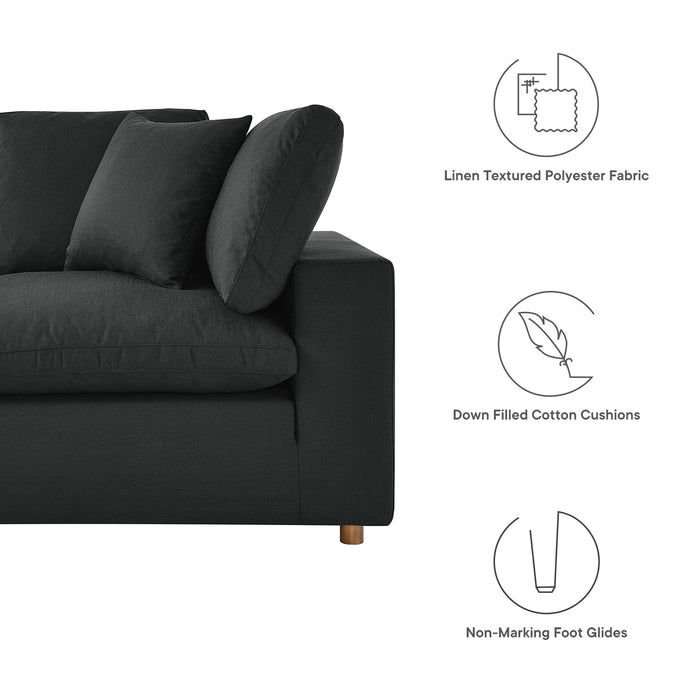 Commix Down Filled Overstuffed 7-Piece Sectional Sofa