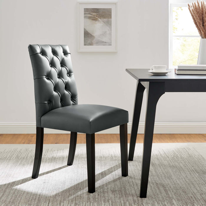 Duchess Dining Chair Vinyl Set of 2